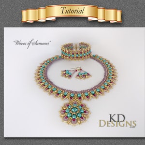 Tutorial/Pattern for &quot;Waves of Summer&quot;