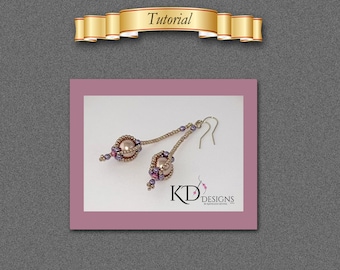 Tutorial/Pattern for Beaded Earrings