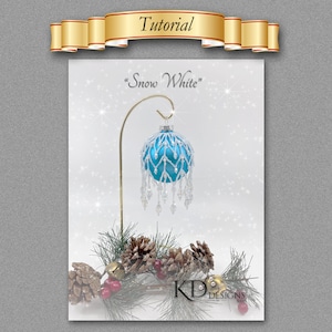Tutorial/Pattern for &quot;Snow White&quot; Bauble Cover