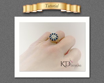 Tutorial/Pattern for "Beaded Ring"