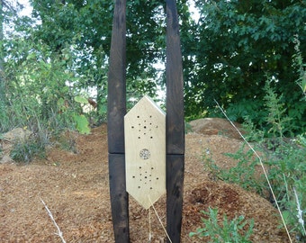 Bee & Insect House handcrafted from reclaimed oak