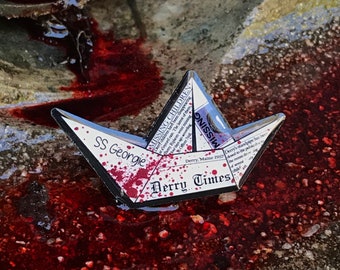 S.S. Georgie Blood Spattered Lapel Pin