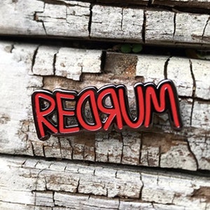 The Shining REDRUM Hard Enamel Pin image 3