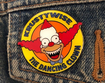 Krustywise The Dancing Clown Enamel Pin