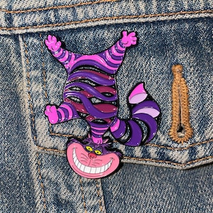 Cheshire Cat I'm not all there myself Headstand Pin image 3