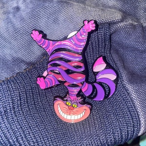 Cheshire Cat I'm not all there myself Headstand Pin image 2