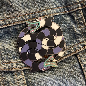 Beetlejuice x The NeverEnding Story Auryn NeverEnding Sandworm Mashup Pin