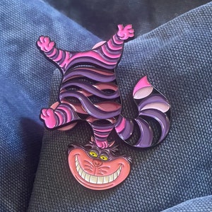 Cheshire Cat I'm not all there myself Headstand Pin image 8