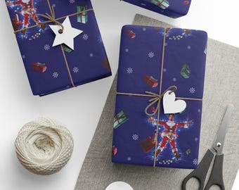 Christmas Vacation Inspired Clark Griswold Holiday Wrapping Paper