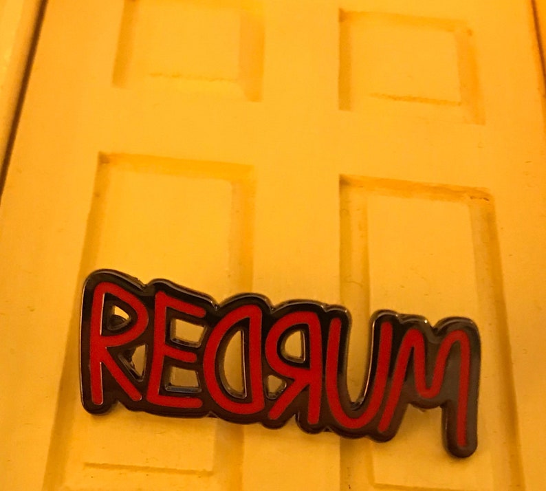 The Shining REDRUM Hard Enamel Pin image 10