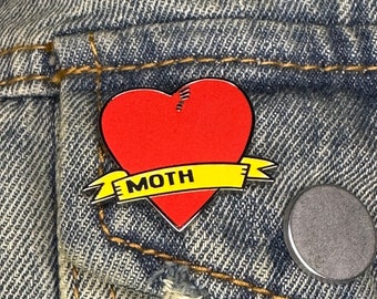 Der von den Simpsons inspirierte Bart Simspon Muttertags-Tattoo-Emaille-Pin