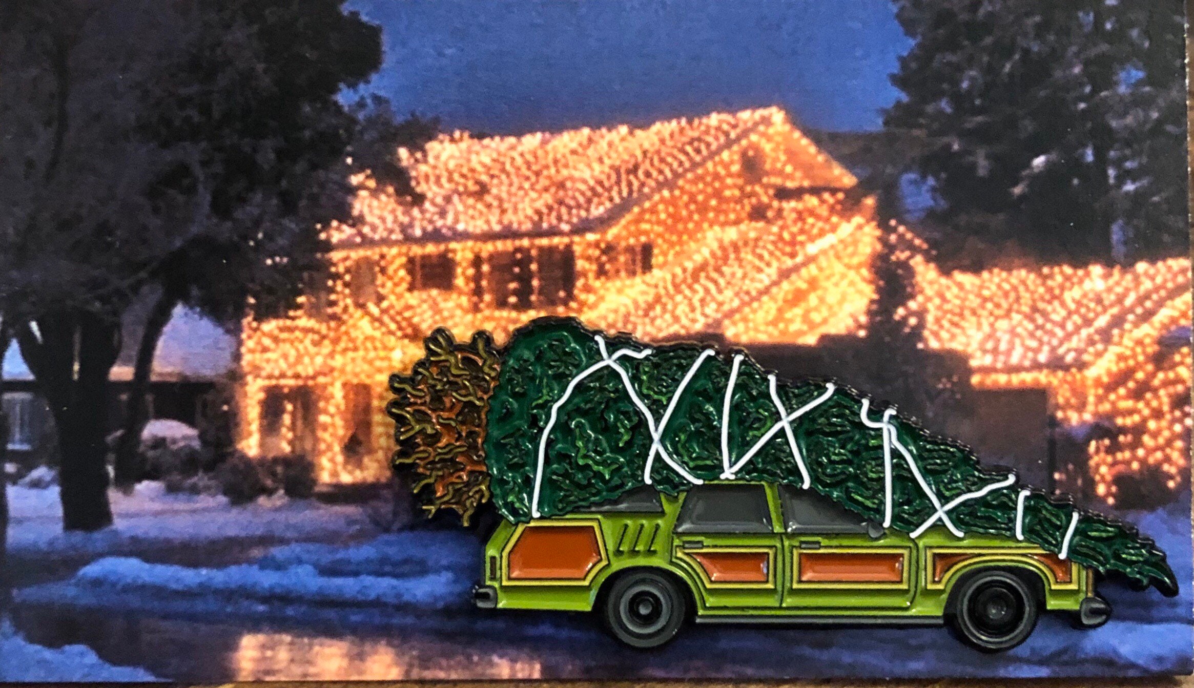 It's the Griswold Family Christmas Tree Wagon Soft Enamel Etsy