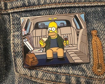 Homer allein 2 Emaille Pin: Die Simpsons x Home Alone Mashup