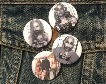 The  Devil's Rejects 4 Button Pack