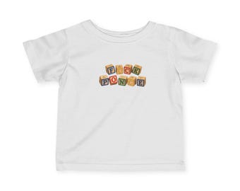 FP Alpha Blocks Infant Fine Jersey Tee