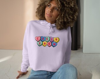 Valentinstag x Valloween CREEPSHOW Sweethearts Crop Hoodie