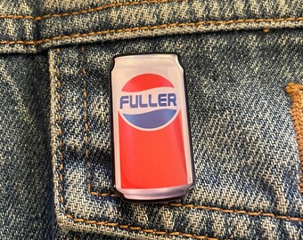 Home Alone inspired "Fuller wets the bed" go easy on the Pepsi pin