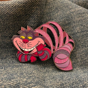 Alice in Wonderland's Cheshire Cat I'm not all there myself Pin Hard Enamel/ Glitter Variant image 8