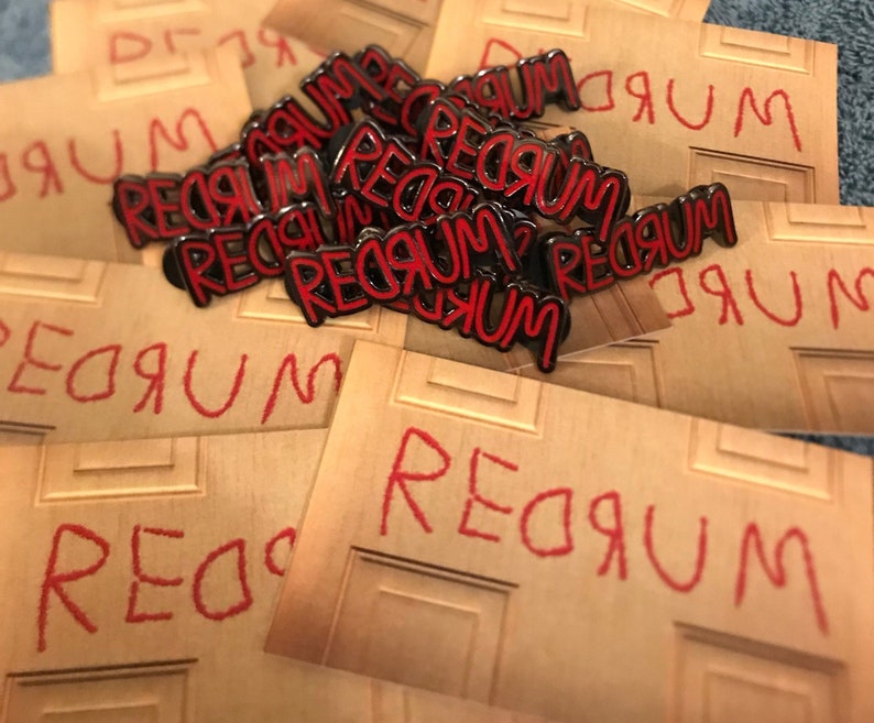 The Shining REDRUM Hard Enamel Pin image 9