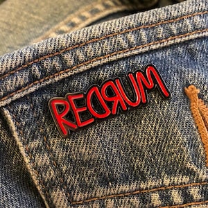 The Shining "REDRUM" Hard Enamel Pin