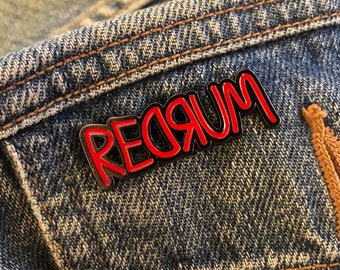 The Shining "REDRUM" Hard Enamel Pin