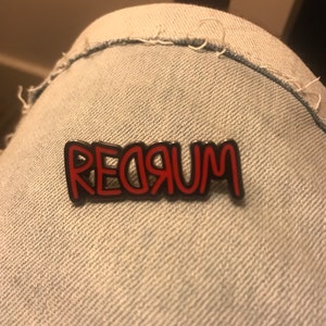 The Shining REDRUM Hard Enamel Pin image 7