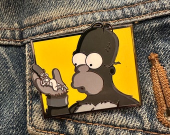 Die Simpsons Baumhaus des Grauens inspiriert Homer Kong Emaille Pin