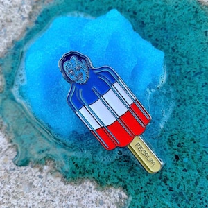 The Shining Inspired - "REDRUM, White & Blue Popsicle"