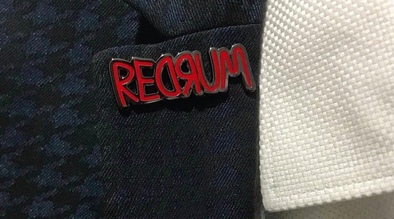 The Shining REDRUM Hard Enamel Pin image 8