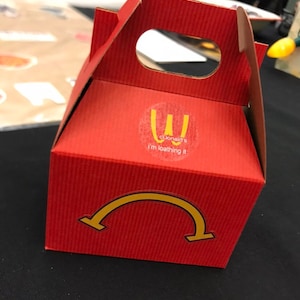 WcDonald&#39;s &quot;Unhappy Meal” Gift Box