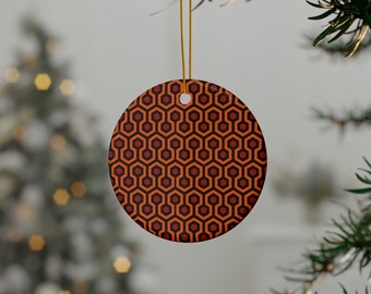 The Shining Carpet Inspired Redrum Room 237 Ceramic Ornament (1pc, 5pcs or 10pcs)