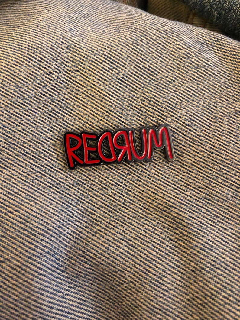 The Shining REDRUM Hard Enamel Pin image 4