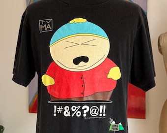 1997 South Park White Graphic T-shirt. Size XL Vintage Comedy