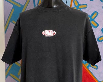 1993 CONART Bandana Bandit Graffiti Streetwear Rap T-Shirt. Single Stitch. Made in USA - Size XL 23" x 30"