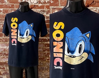 激レア！ビンテージSonic the hedgehog Tシャツ Vintage Sonic The Hedgehog Unisex Gamer Shirt Dreamcast