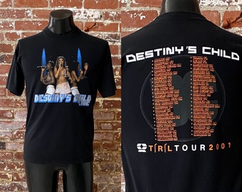 l*n様 00s ヴィンテージ Destiny’s Child ツアー Tシャツ レディース 古着 00s Destiny's Child デスチャ 「DESTINY