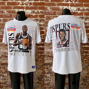 VINTAGE NBA ROCKETS SPURS PLAYOFFS TEE SHIRT 1995 MEDIUM MADE USA – Vintage  rare usa