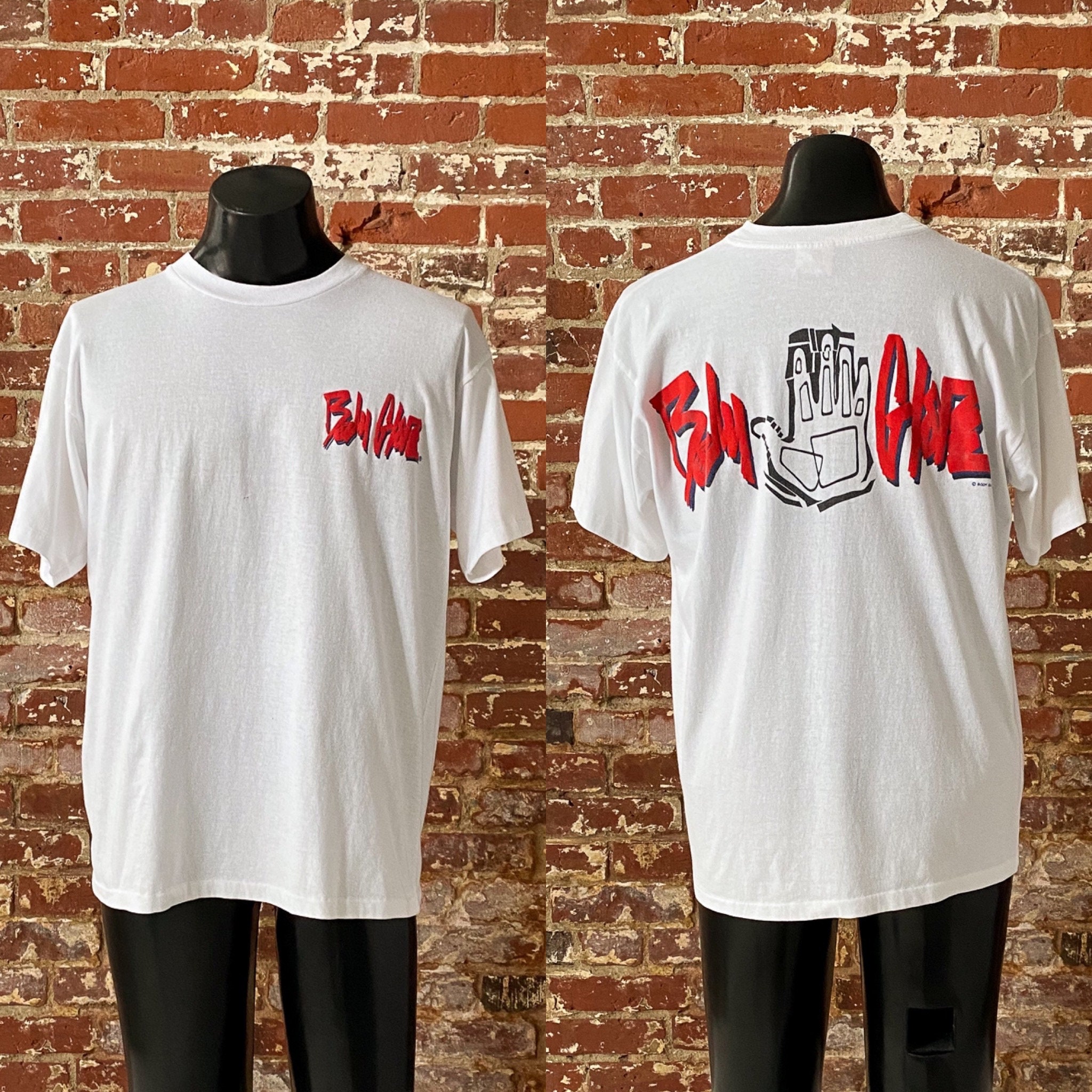 Inside Out band retro t-shirt, double sides unisex t-shirt TE2019