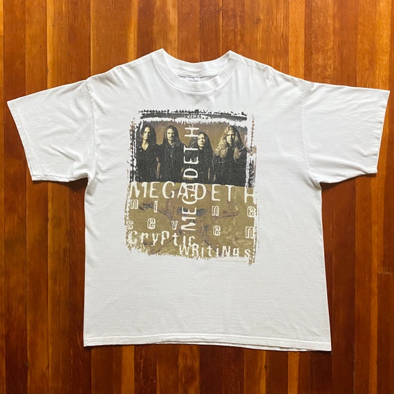 90s Megadeth Cryptic Writings Tour T-Shirt. Vinta… - image 3