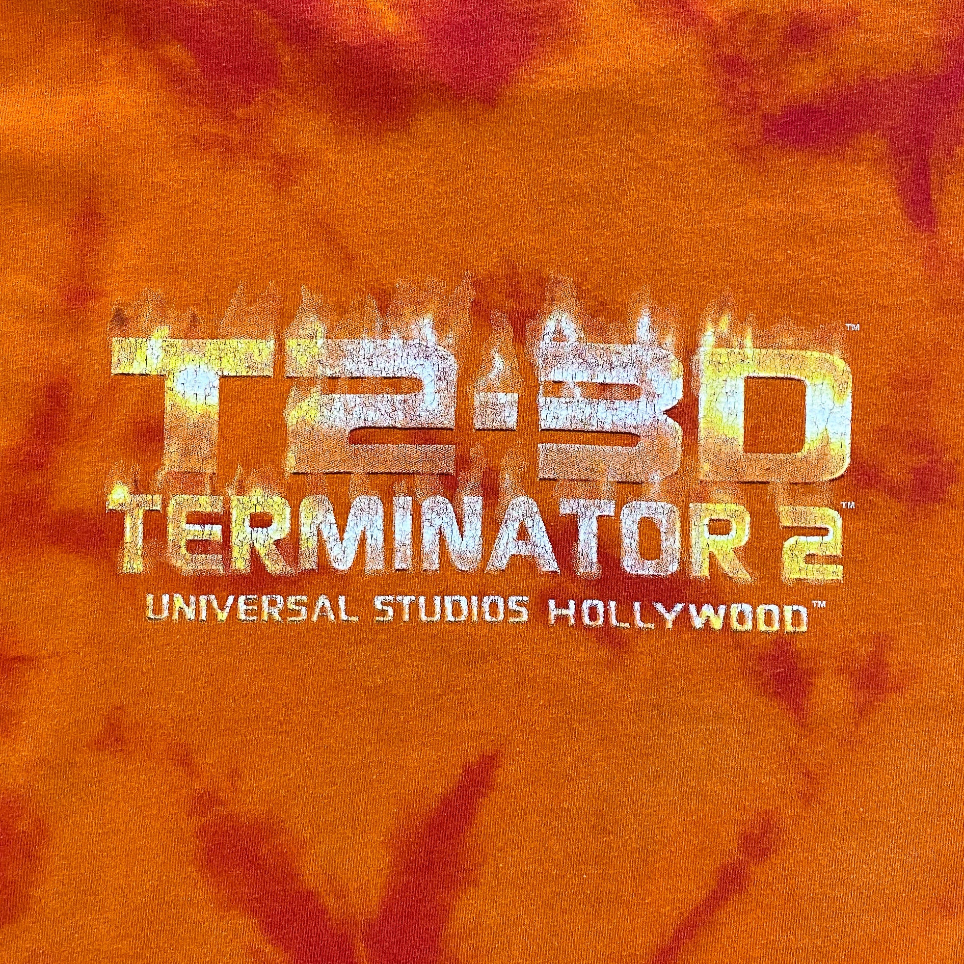 90s T2-3D Terminator 2 Universal Studios Hollywood T-shirt 