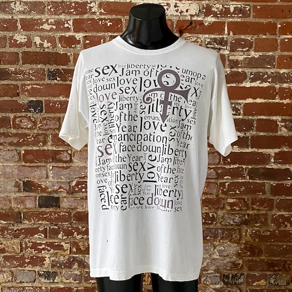 90s Prince Emancipation Jam of the Year Tour T-shirt. 1997