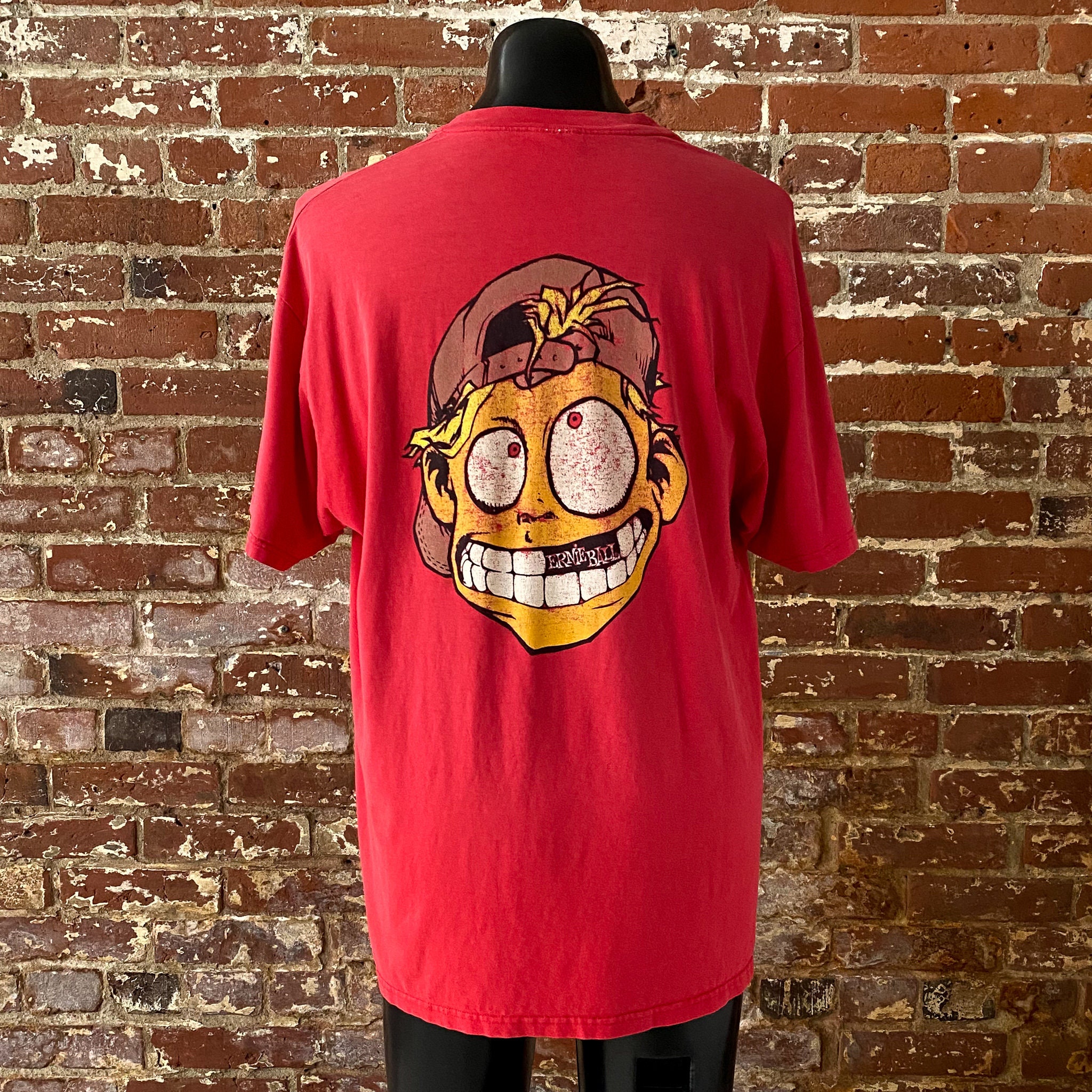 90s Ernie Ball Music Gear Promo T-shirt. Vintage 1990s Ernie