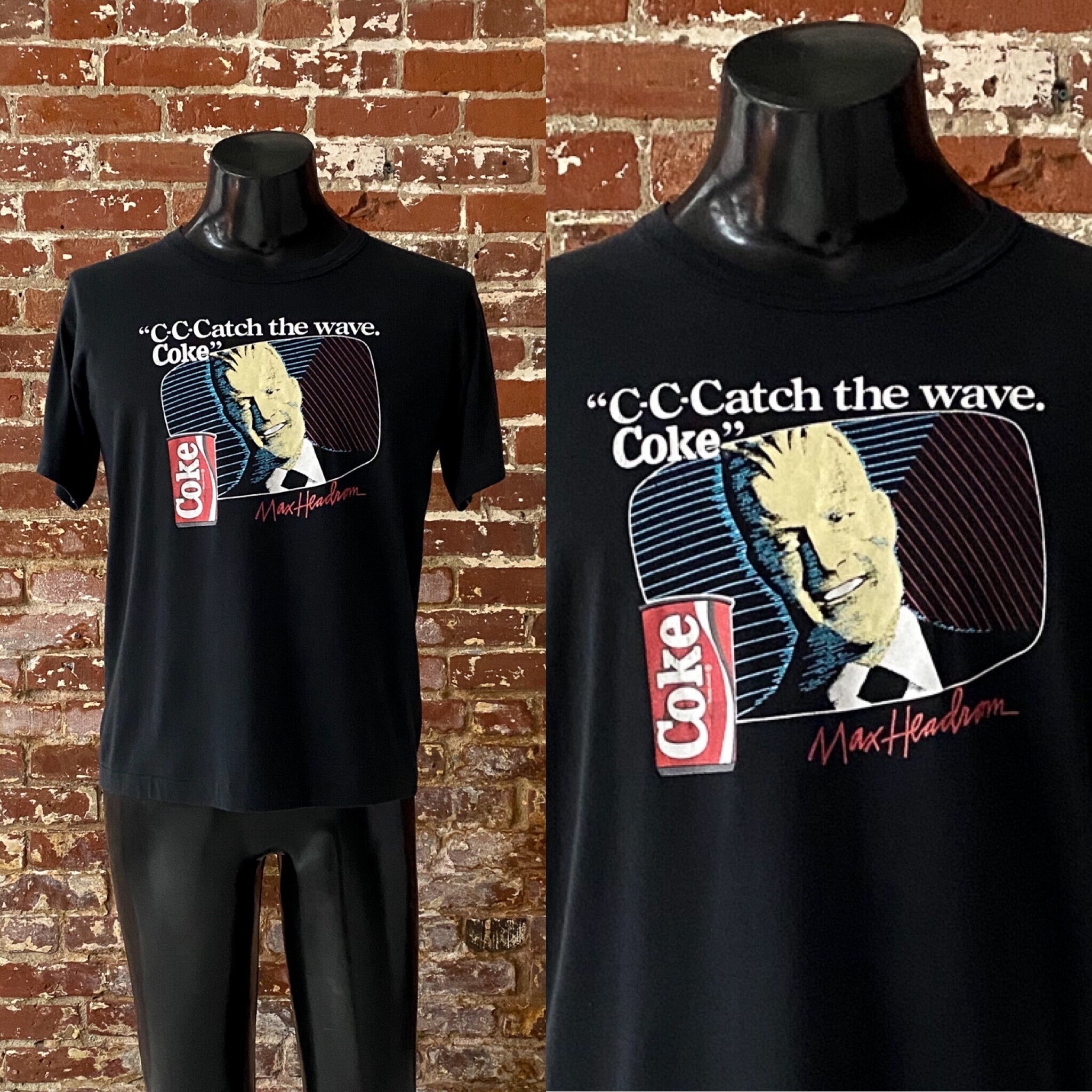 デッドストック Max Headroom Tシャツ 1987年製ヴィンテージ デッドストック Max Headroom Tシャツ 1987年製ヴィンテージ