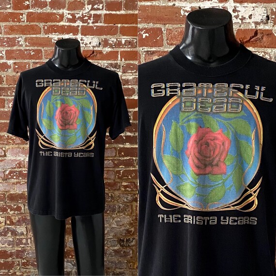 1996 Grateful Dead the Arista Years Album Promo T-shirt. Vintage