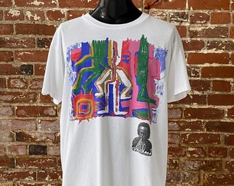 ミュージシャン 90s Smooth Jazz Art Graphic T-Shirt 90s Smooth Jazz Art Graphic T-Shirt