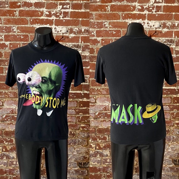 90s the Mask somebody Stop Me Movie Promo T-shirt - Etsy Canada