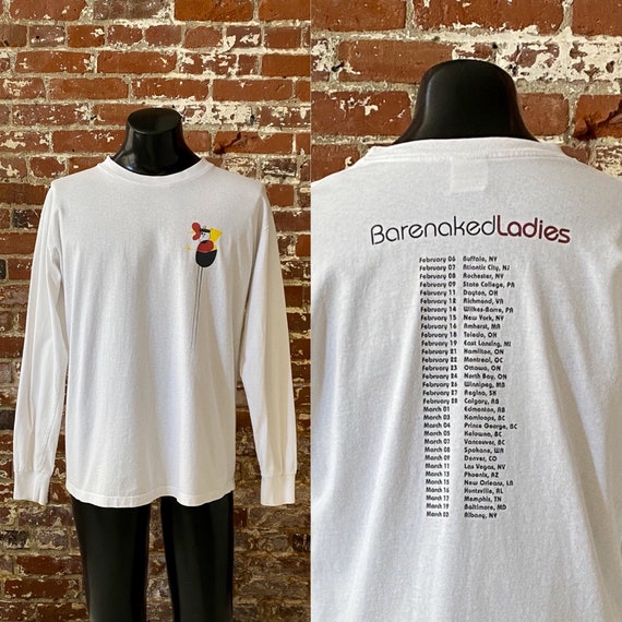 00s Barenaked Ladies Maroon Tour Shirt. Vintage 2… - image 1