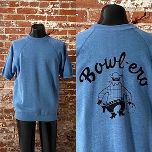 60’s flock sweat Kids Vintage 1960s Iowa State Color Flock Print Sweatshirt
