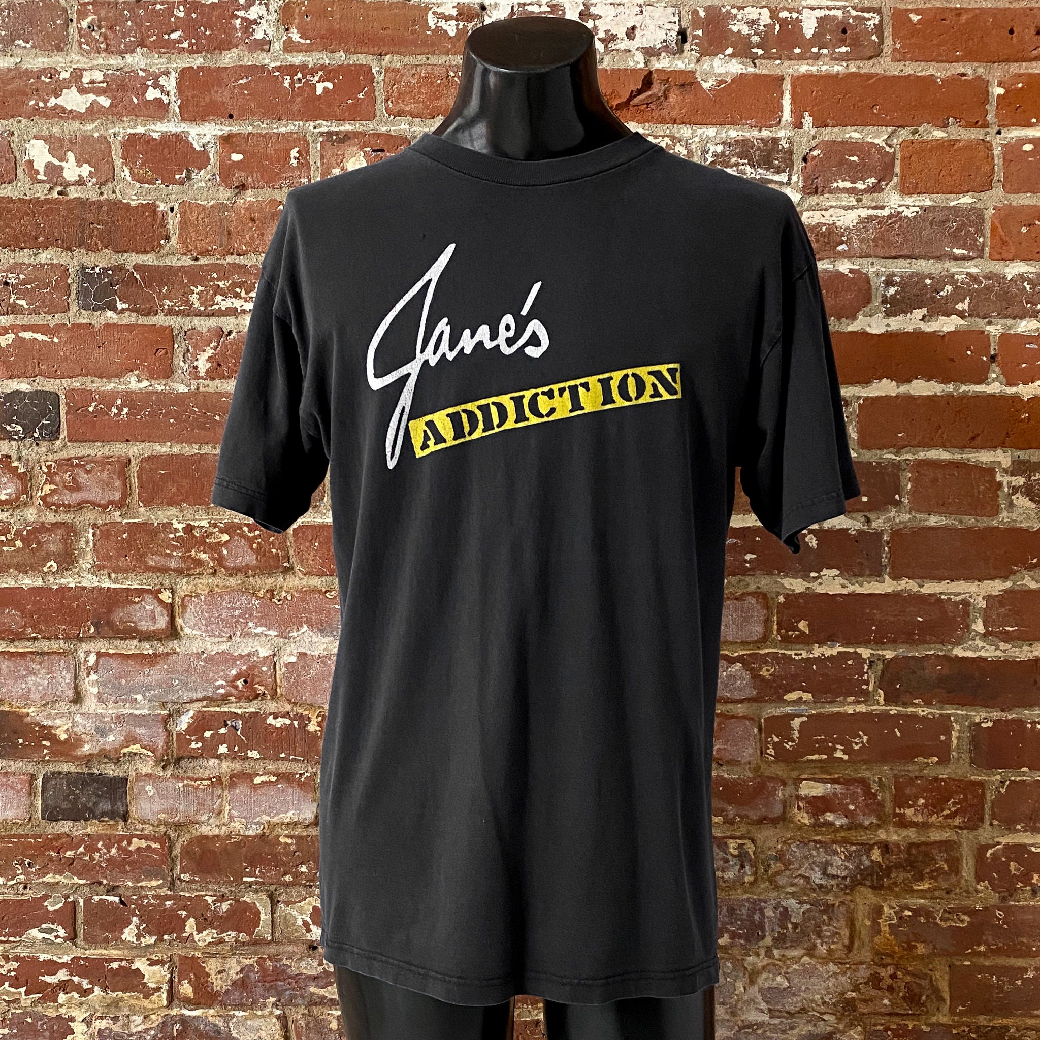 90s/y2k Jane's Addiction Double Sided Promo T-shirt. Vintage Late