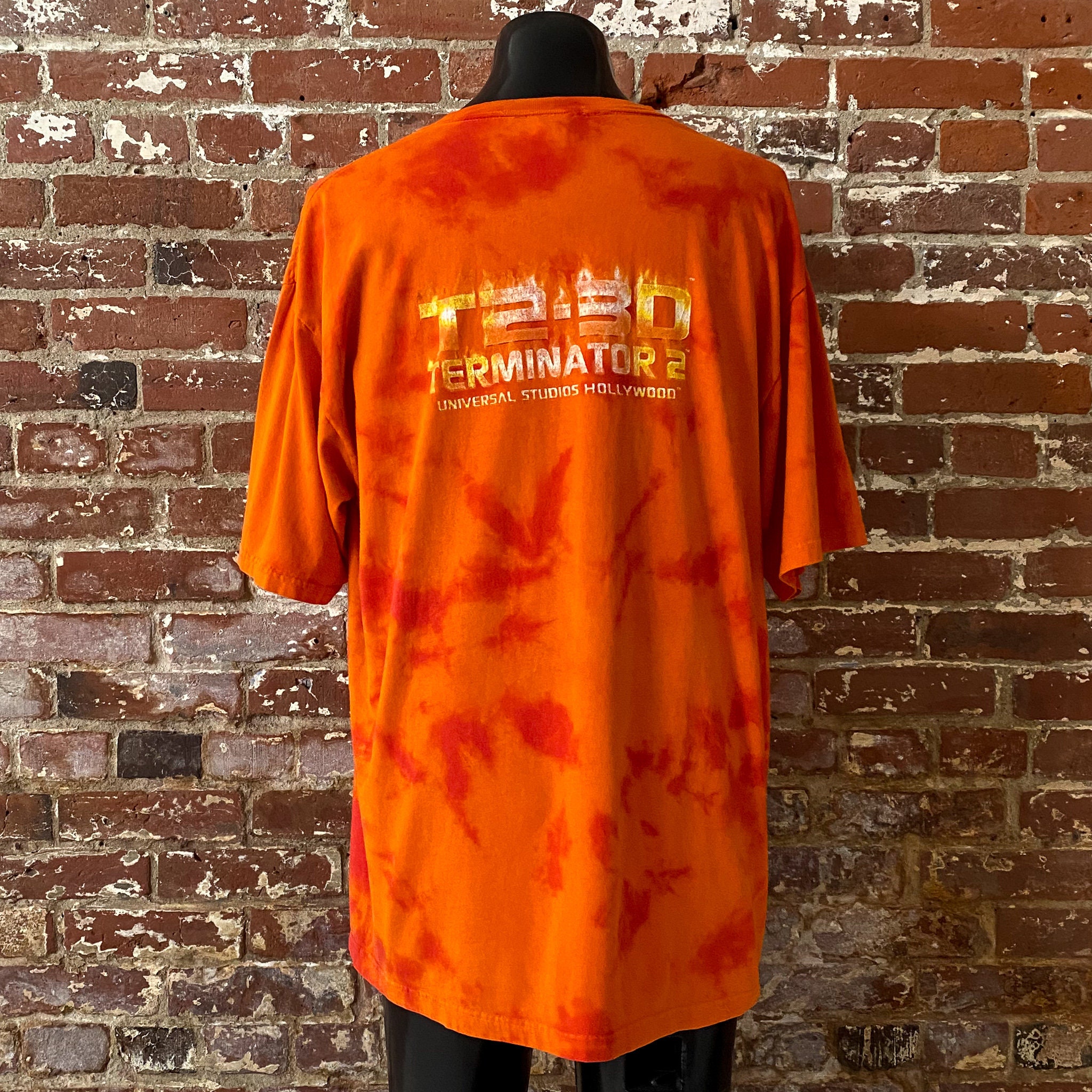 90s T2-3D Terminator 2 Universal Studios Hollywood T-shirt 